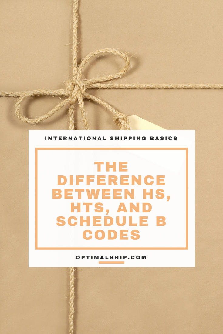 The Difference Between HS, HTS, And Schedule B Codes