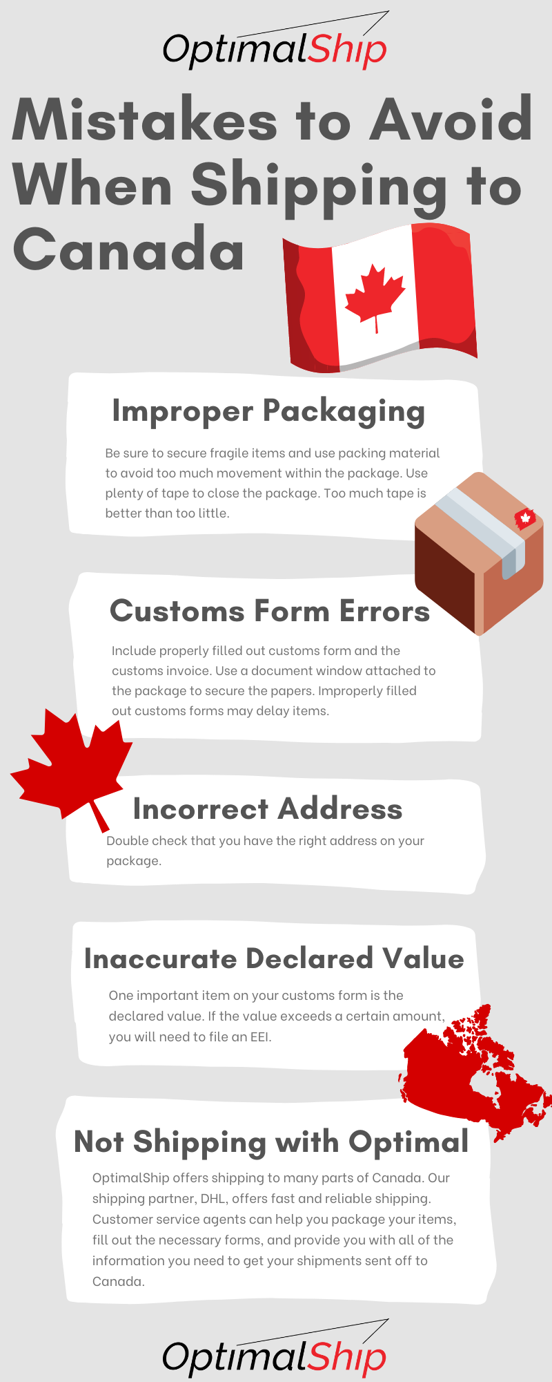Mistakes to Avoid When Shipping to Canada
