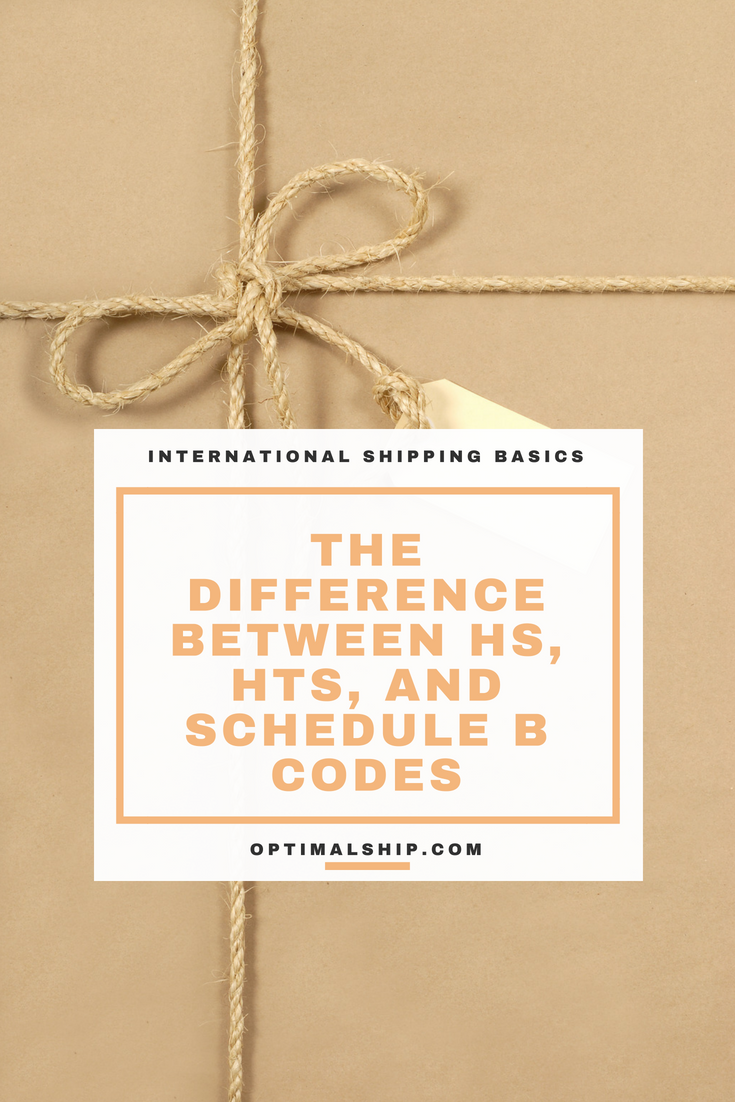 The Difference Between HS, HTS, and Schedule B Codes